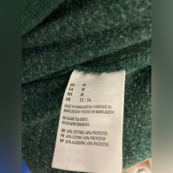 American eagle outfitters women size medium hoodie green - Picture 4 of 10